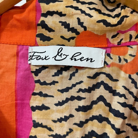 Fox & Hen women’s cotton pajama set - Picture 2 of 9